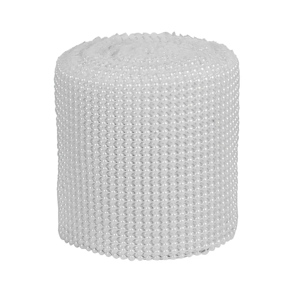 

1 Yard DIY White Color Diamond Mesh Rhinestone Wraps Ribbon Wedding Bridal Birthday Party Home Decorations