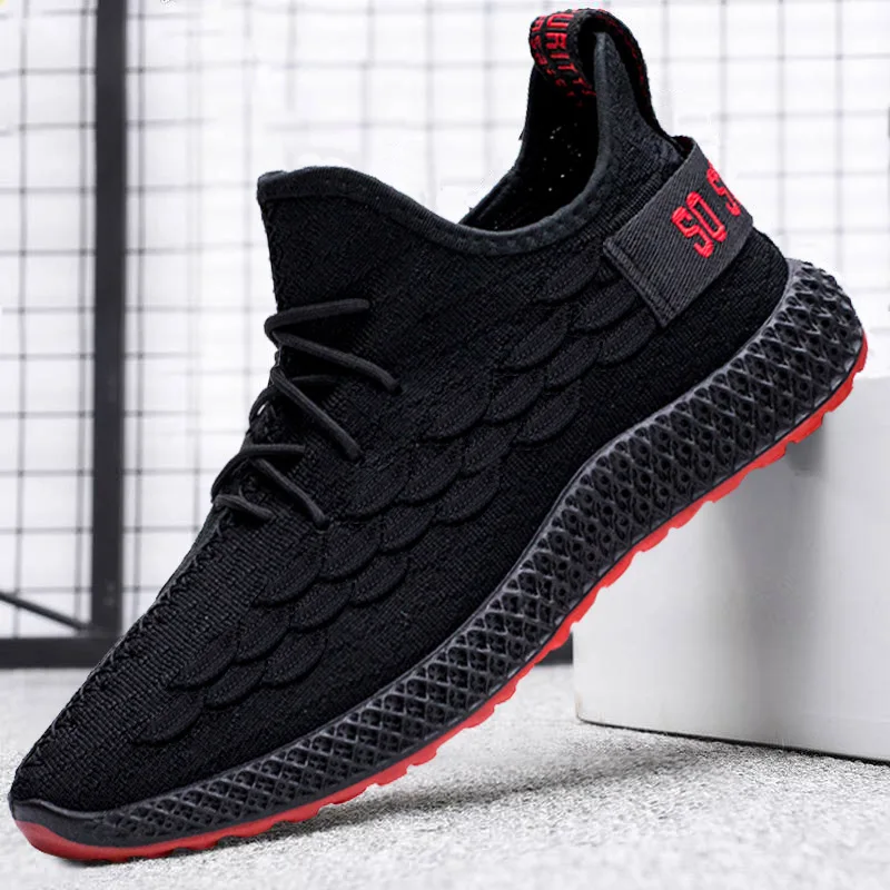 2019 Summer New Men ShoesMen's shoes new breathable deodorant casual sports men's running wild tide shoes