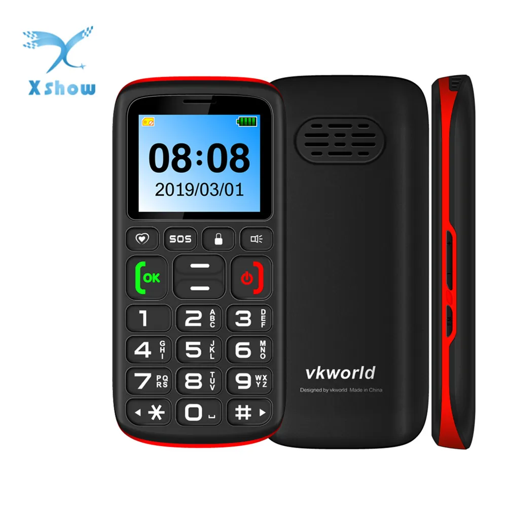 Vkworld Z3 многофункциональный мобильный телефон для пожилых детей мини клавиатура с