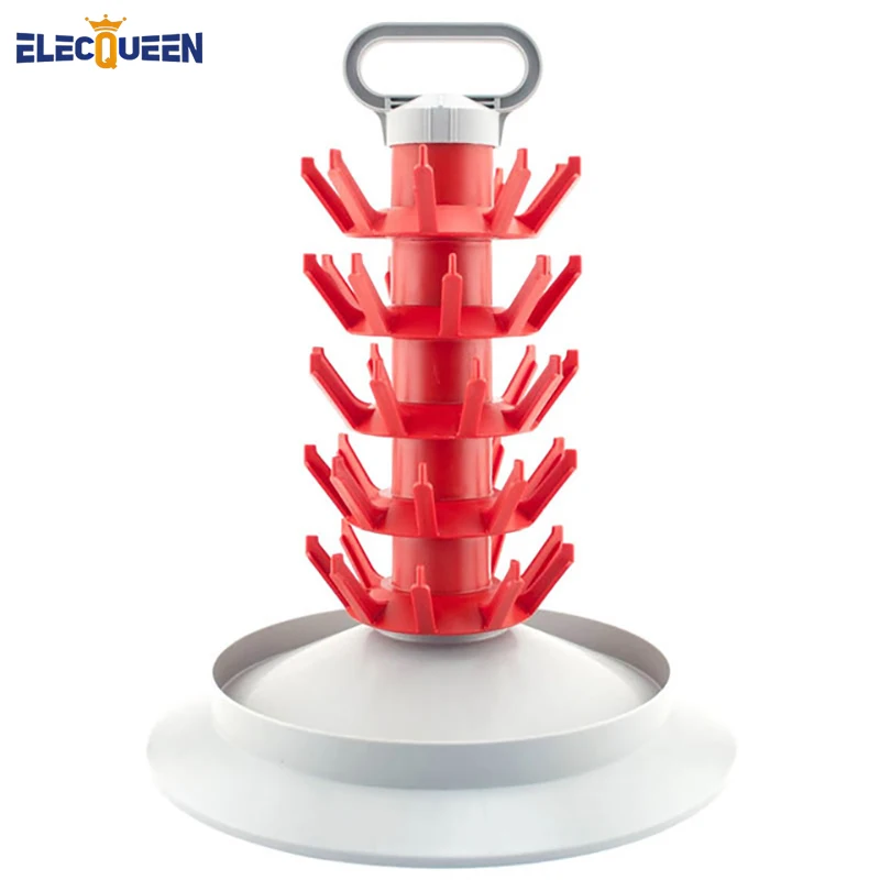 New 45 bottle Tree Drainer & Drying Rack For Beer & Wine Bottles