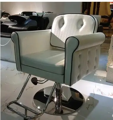 Парикмахерское специальное парикмахерское кресло для волос, простое кресло для парикмахерской, кресло для волос высокого качества - Цвет: 23