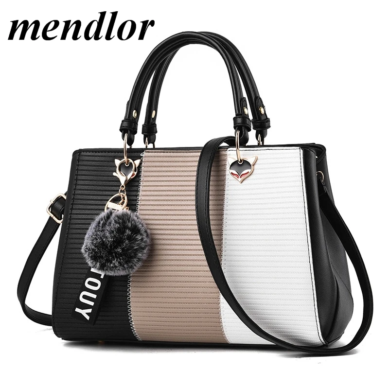 

Hot Sale! Women Bag Fashion 2018 Luxury Handbags Women Famous Designer Brand Shoulder Bags Female Party Stitching Color Tote Bag