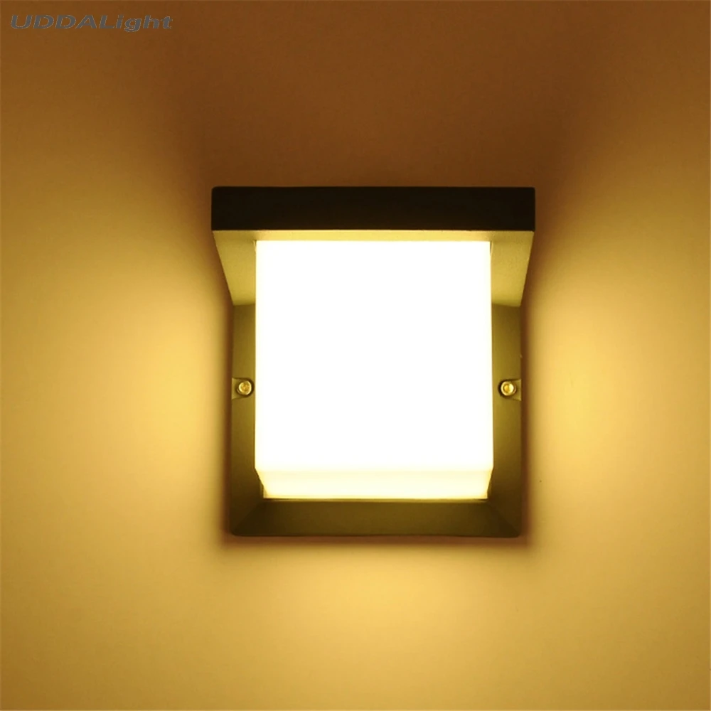 Exterior da Parede Conduziu a Luz o Quadrado Conduziu a Luz Ip65 da Parede do Jardim 10 w Smd 7 China led wall outdoor lighting Suppliers