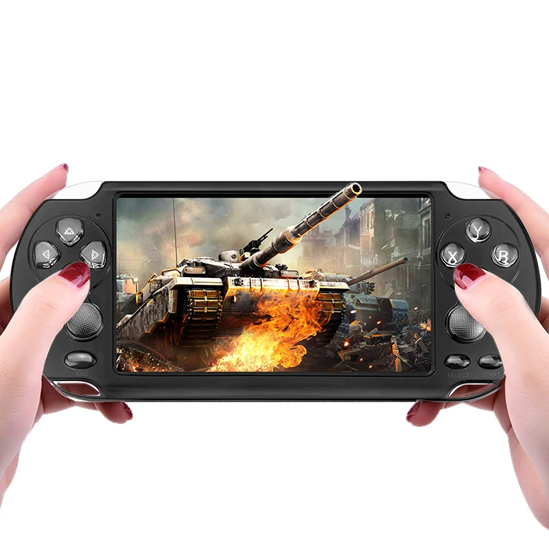 Портативный Классический игровой плеер ТВ Видео игры консоль 128 бит реальный 8 Гб
