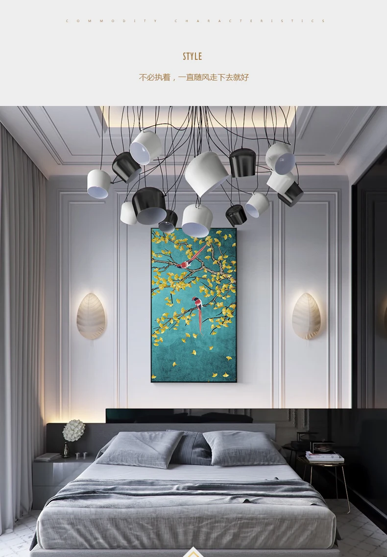 Сороки цветы плакаты с птицами и принтами китайский стиль холст картины стены Искусство картина для гостиной кабинет проходу домашний декор