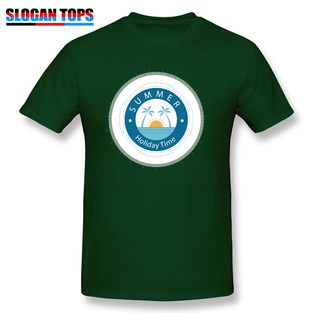 holiday label 25962 Tops Shirts New Coming Round Collar Printed Short Sleeve Cotton Men Top T-shirts Classic T-shirts holiday label 25962 dark