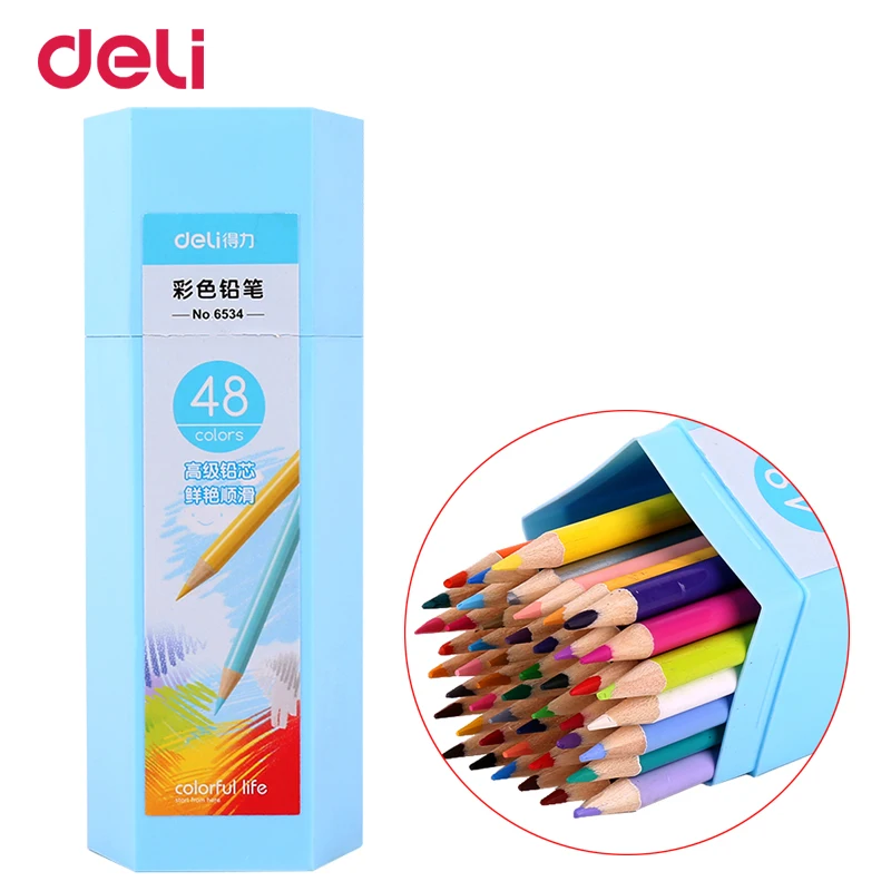 multi colored 12 Pack HB Wood Pencil Great School Art Supplies For Writing Suitable For Kids Drawing
