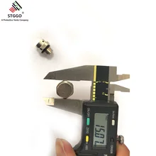 Латунный в никелевой пластине, заглушка IP68 Металл M10* 1,0 клей гидрофобное отверстие