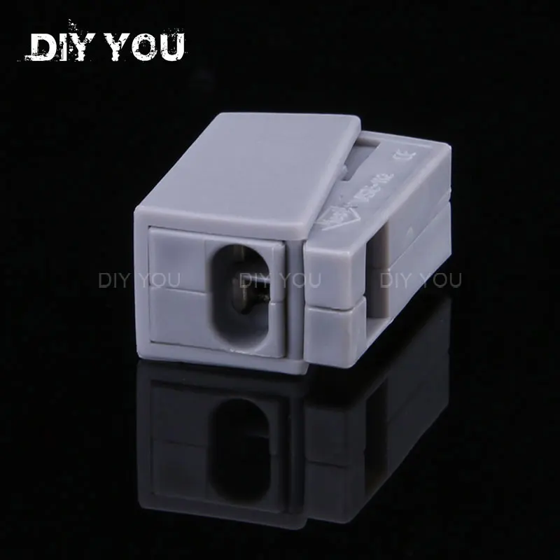30/50/100 шт DIY YOU 224 101 (PCT 112 1P в 2 отверстия) Светодиодный светильник коннектор PCT 111/121
