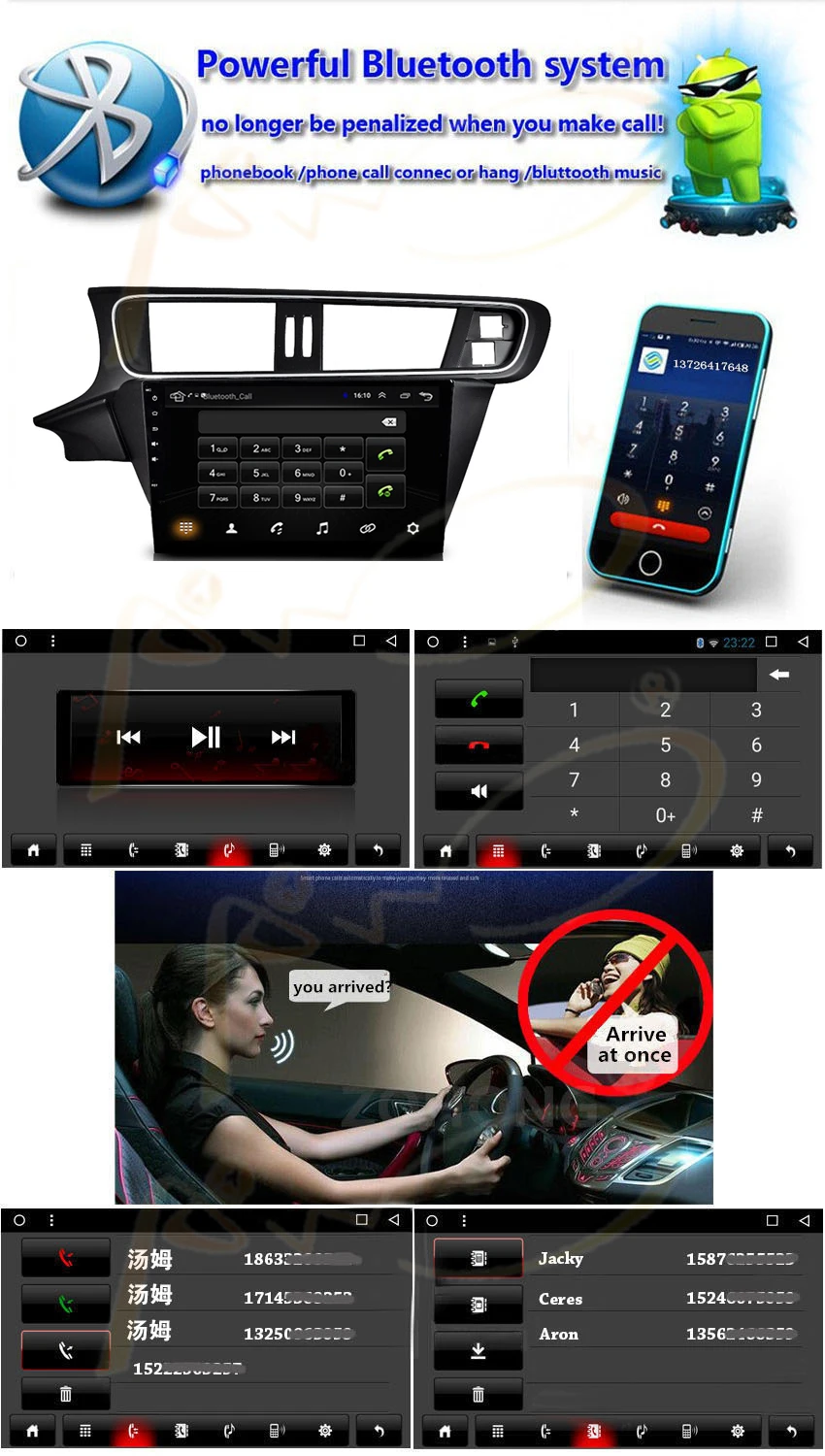 Best Car Radio Player GPS Navi for Citroen C3-XR Car Multimedia Stereo Audio Head Unit Auto HD Touch Screen Wifi MAP 4