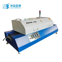 ZBHW330 печи оплавления/светодиодный Пайка оплавлением, инфракрасный печь, инфракрасный нагреватель, печь для плавки SMT