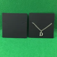 200 шт 8x8 см крафт-бумаги Цепочки и ожерелья карты paperjewelry карты Винтаж классический Цепочки и ожерелья картонные витринные подставки изготовленным на заказ логосом нужно добавочная стоимость