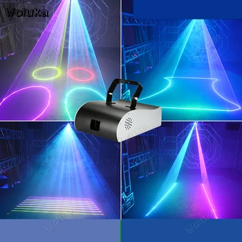 

1W Full Color Laser Light Flash Bar Wedding KTV Music Party Disco Night Club Lights Ballroom Rock Stage CD50 W01