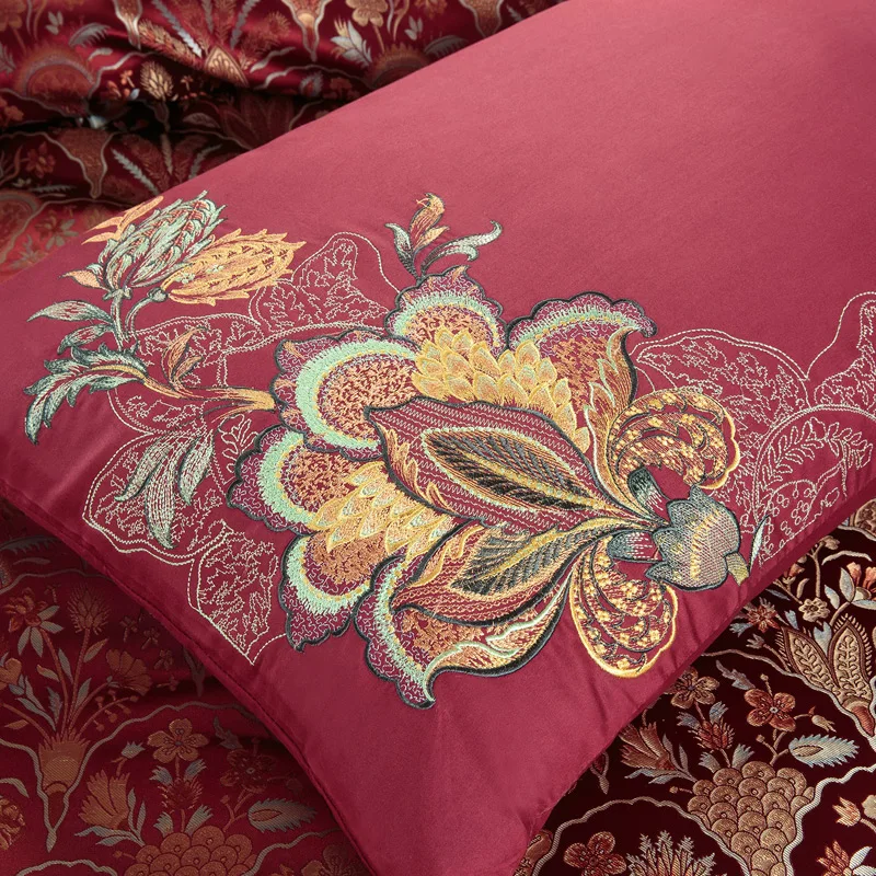 Роскошный комплект постельного белья King queen size 4/6/9 шт. декоративная пряжа