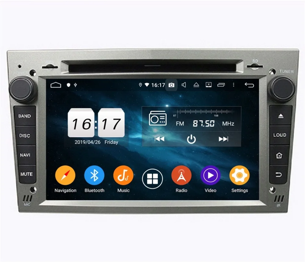 Best 4GB RAM Octa Core 7" Android 9.0 Car Radio DVD for Opel Vectra Antara Zafira Corsa Meriva Astra GPS WIFI BT 4.2 USB Mirror-link 3