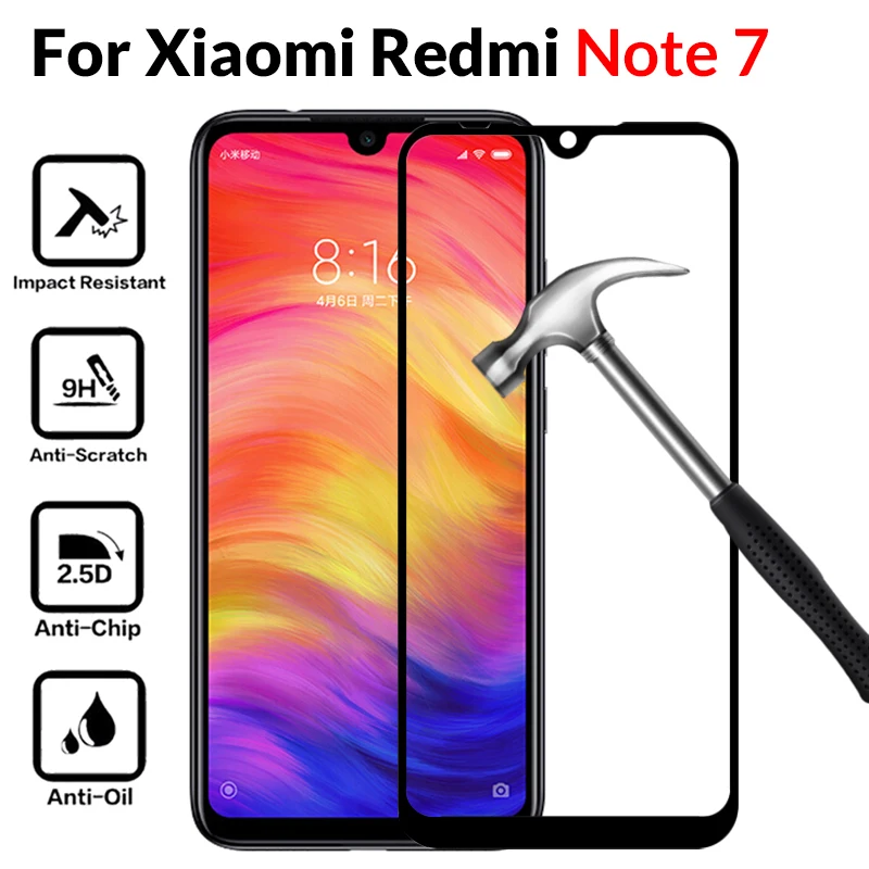 redmi note 7 glass screen protection