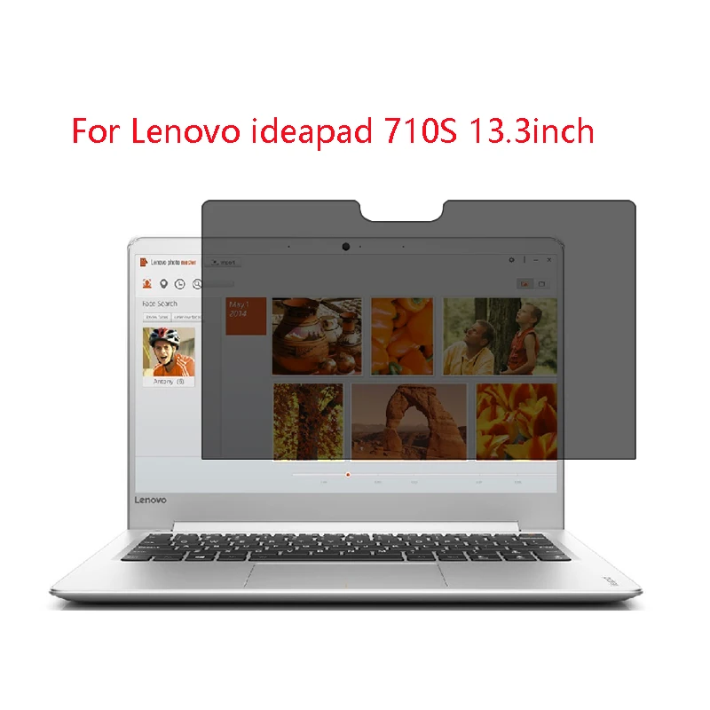 

For Lenovo ideapad 710S 13.3inch laptop screen Privacy Screen Protector Privacy Anti-Blu-ray effective protection of vision