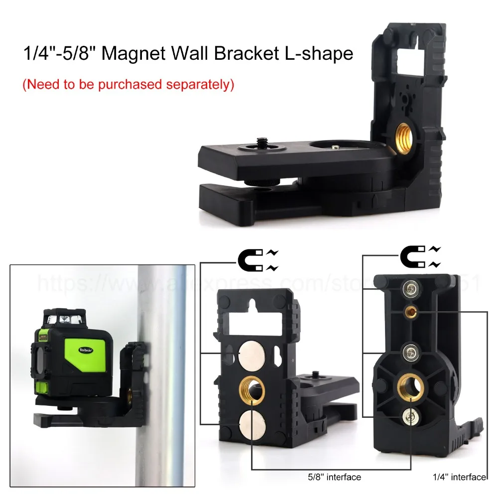 Borbede 5 Lines Laser Level Red/Green Beam 360 Horizontal And Vertical Self-Leveling Adjustable Portable Mini Borbede 5 Lines Laser Level Red/Green Beam 360 Horizontal And Vertical Self-Leveling Adjustable Portable Mini