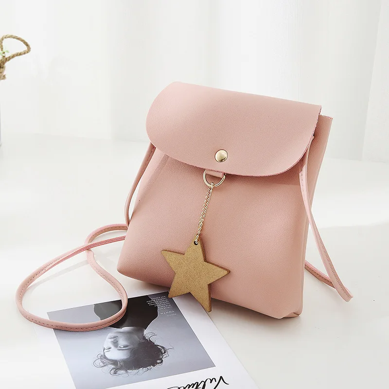 SUBIN модная универсальная сумка из искусственной кожи для мобильного телефона женская сумка через плечо с карманом для кошелька с металлическим ремешком на молнии - Цвет: 05