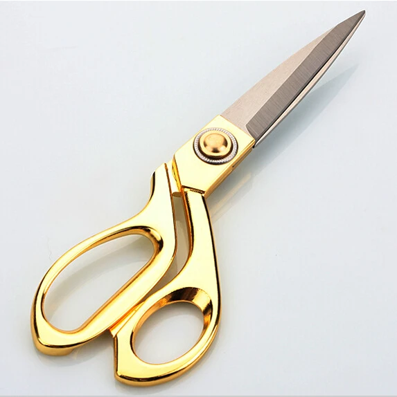 23 8cm Classic Quality Golden Stainless Tailor Sewing Scissors For Fabric Cloth Shears Ciseaux Couture Leather Craft Tools Scissors For Fabric Scissors Sewingscissors For Sewing Aliexpress