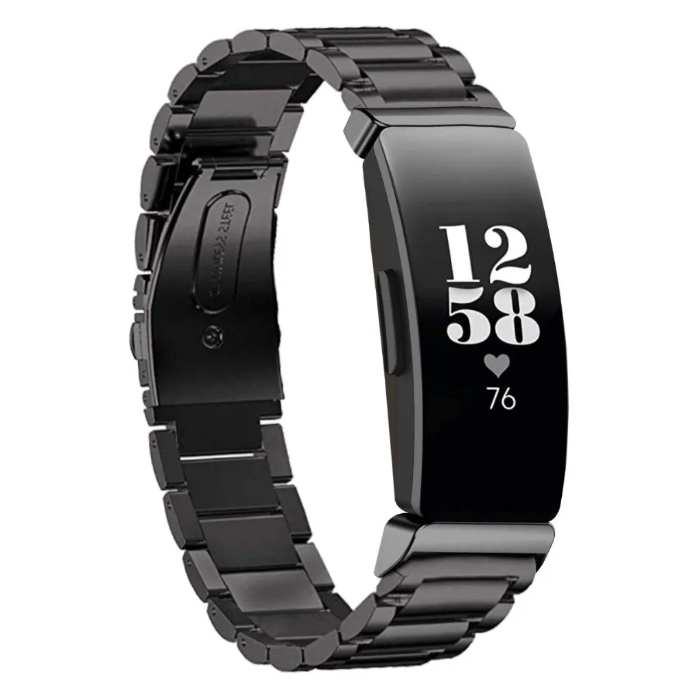 Stainless Steel Inspire Metal Strap Men Women Replacement Wristband for Fitbit Inspire  Inspire HR Fitness Tracker High Quality (4)