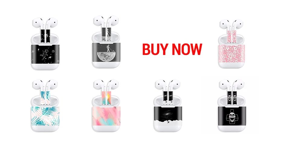 EKIND, выпуск, защитная виниловая наклейка на наушники для Apple AirPods, съемная клейкая декоративная наклейка, пленка на голову