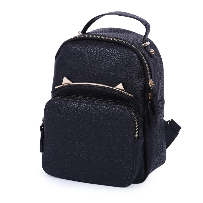 Vintage Casual New Style PU Leather School Bags High Quality Hotsale Women Candy Clutch Mochila Famous