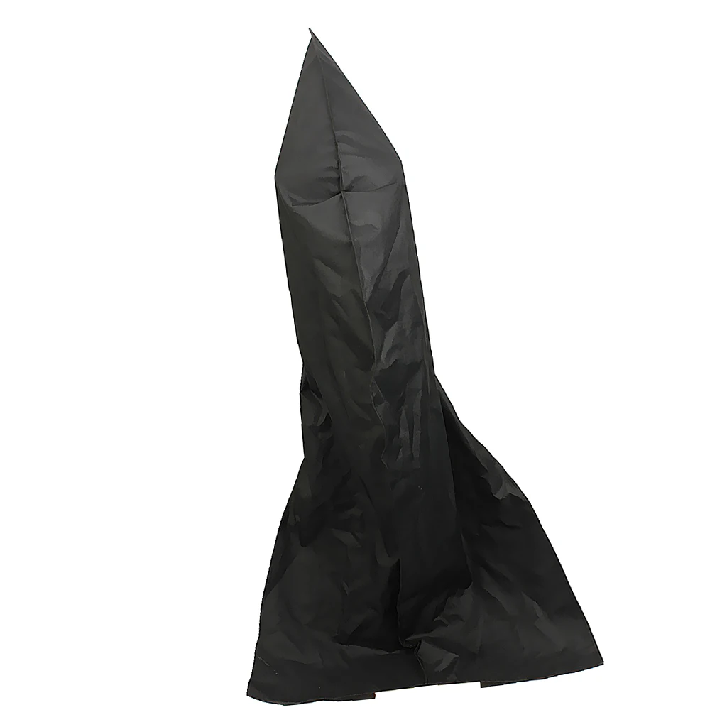 Garden Parasol Cover Waterproof Protector Umbrella Patio Cover Black 280cm