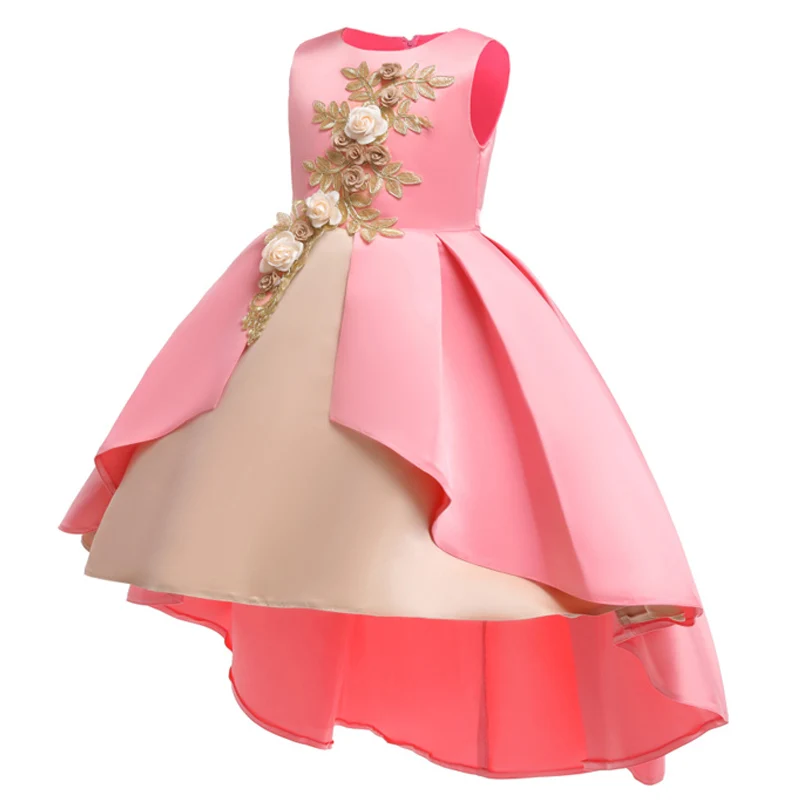 

2019 Summer Girls Party Dress Children Princess Dress Carnival Costume Kids Dresses For Girls Clothes Flower Girls Wedding Dress