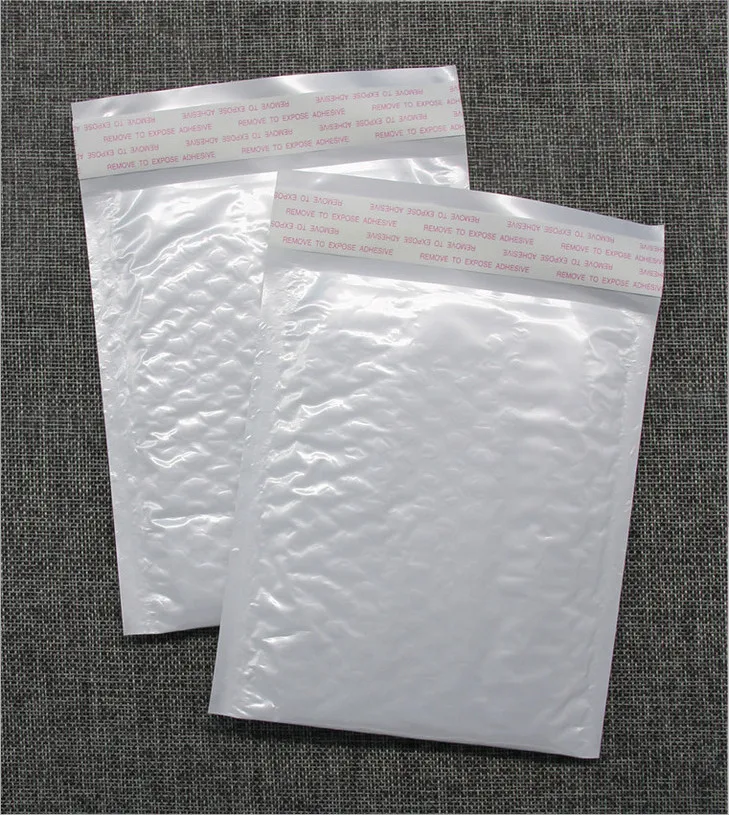 10 шт./упак., 200*250 мм Водонепроницаемый белая жемчужная пленка пузырь конверты-пакеты для почтовых отправлений