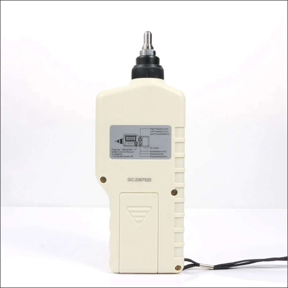 BENETECH Vibration Analyzer Digital Vibration Meter Device Probe Analizador De Vibraciones Handheld Professional Vibrator Tester 5