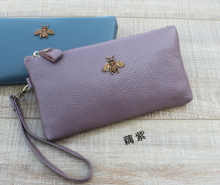 Women genuine elather wallet 16