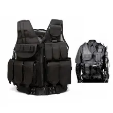Тактическая Военная техника Армия Молл тело Броня уличный жилет для охоты CS Airsoft Wargame Пейнтбол боевой тактический жилет