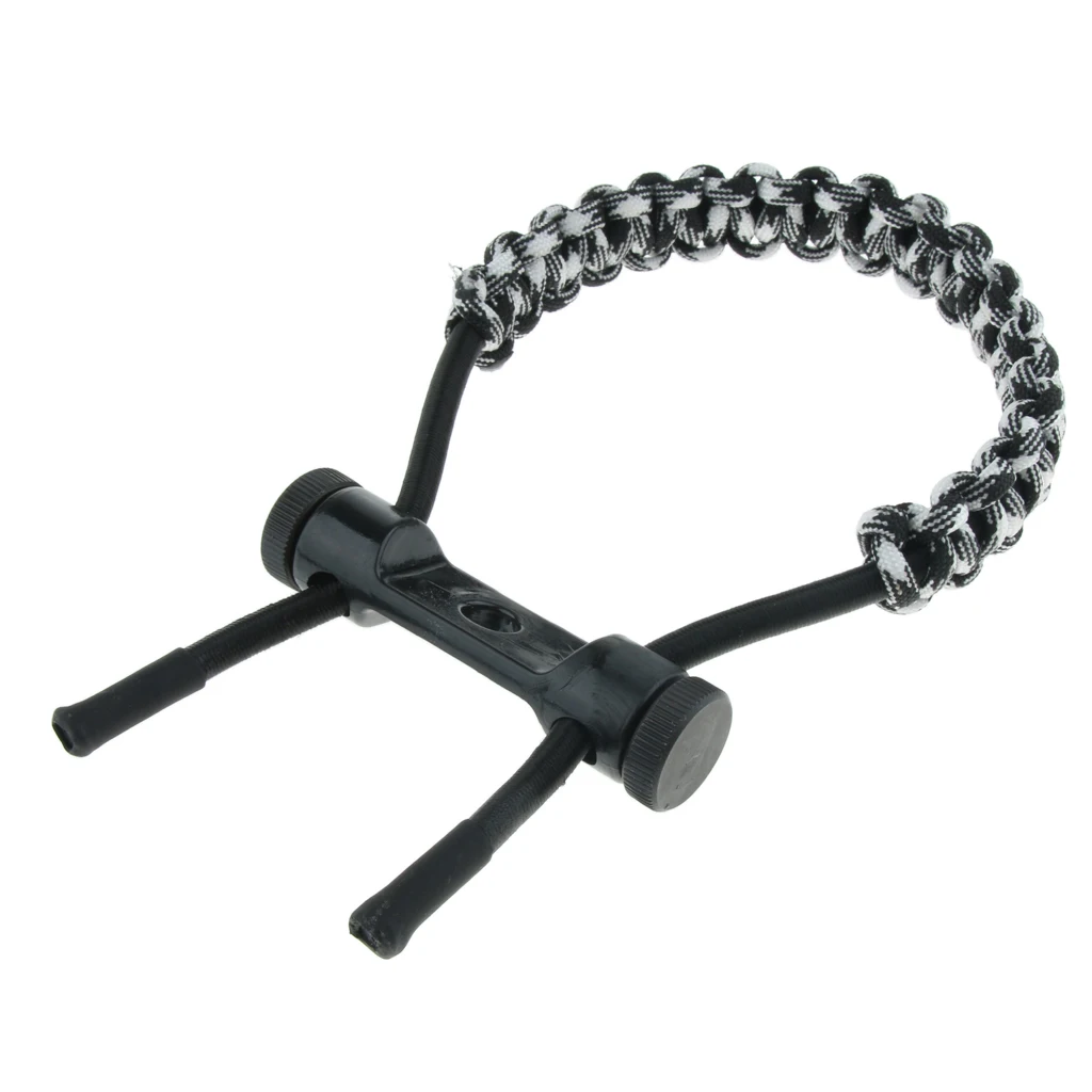 Bow Archery Wrist Sling Paracord Cord Survival Hunting Shooting Wrist Strap Compound Bow Wrist Sling Archery Wrist Sling