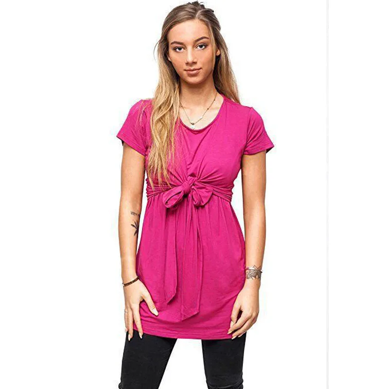 

Breastfeeding Tops For Pregnant Women Nursing Maternity Clothes Tees Pregnancy Feeding T-shirts Maternity Lactation Clothing