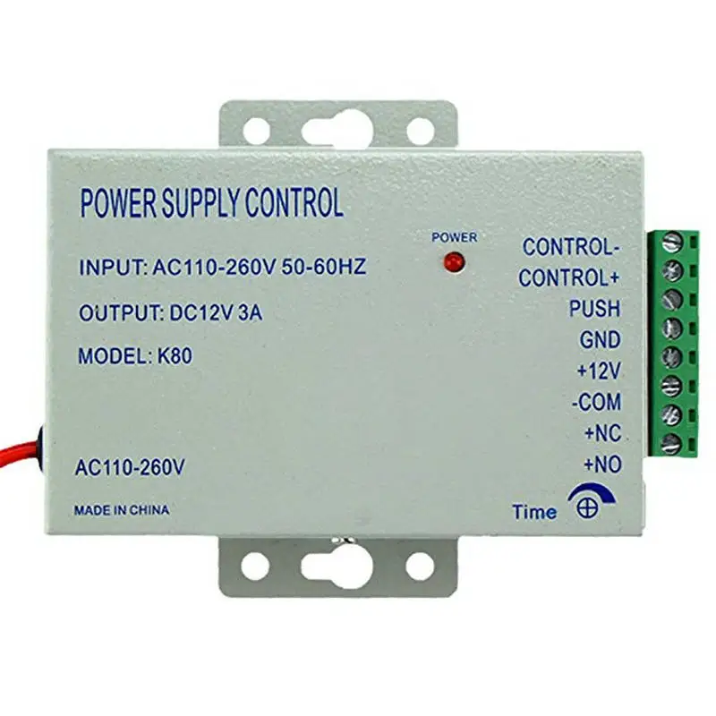 Smart Home Access Control Power Supply K80 Switch DC 12V 3A AC 110~260V for All Types System Free Shipping | Безопасность и защита