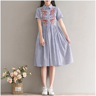 Summer-Dress-Striped-Print-Cotton-Shirt-Dress-Casual-Short-Sleeve-Embroidery-Vintage-Dress-High-Waist-Plus.jpg_640x640