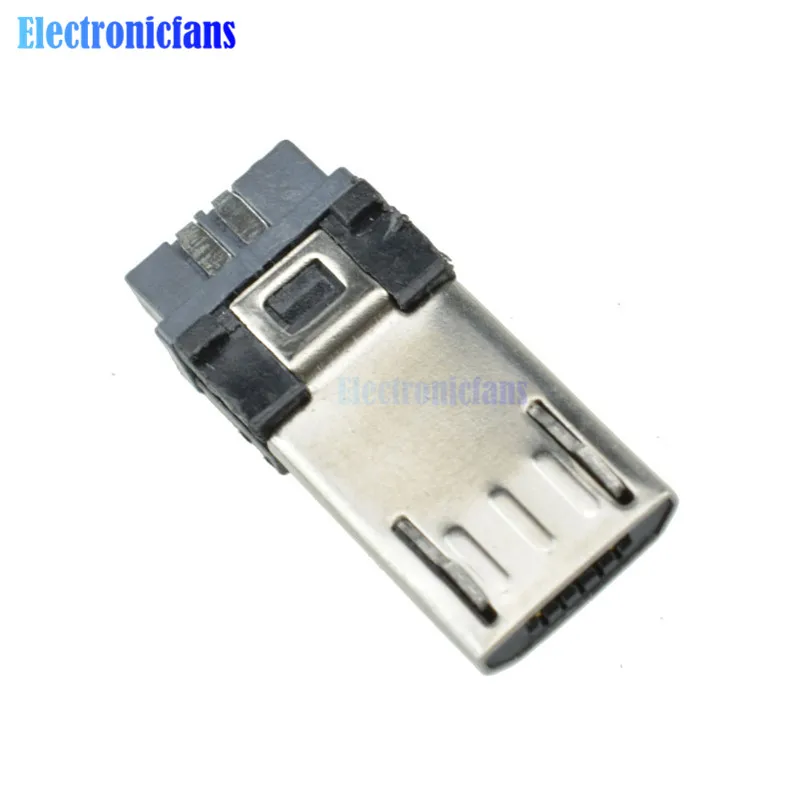 

10pcs USB Micro 5-pin male Contor Jacks Socket SMD Surface-Mount