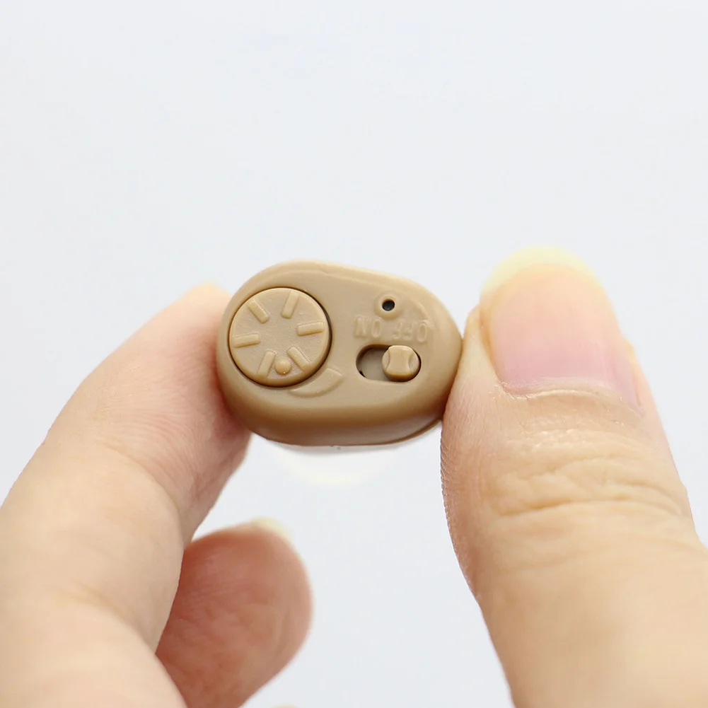 K-86 Mini Hearing Aid Aids Ear Sound Amplifier Volume Adjustable Device Promotion Price