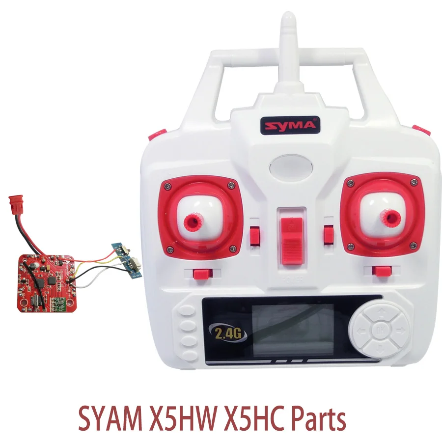

SYMA X5HC X5HW RC Drone Accessories Original Receiver With Chips PCB Circuit Main Board Speed Controller Transmitter Spare Parts