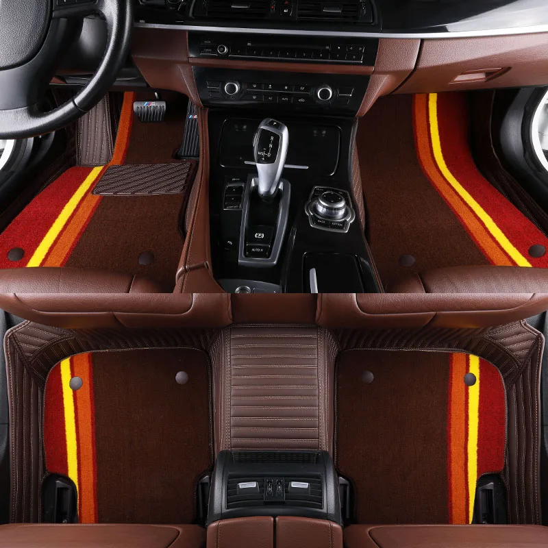 

Custom Car Floor Mats for Acura MDX 2007 2008-2013 2014-2017 Auto Interior Floor Carpets for RDX ZDX RL TL Car Styling Rugs J222