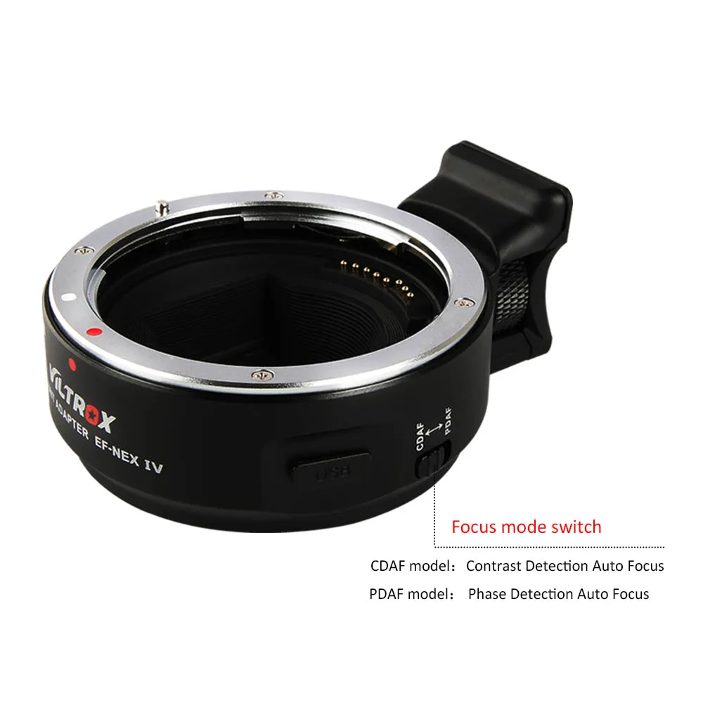 Viltrox EF NEX IV адаптер для объектива с автофокусом Canon EOS S объектив Sony E Full Frame A9 AII7 A7RII
