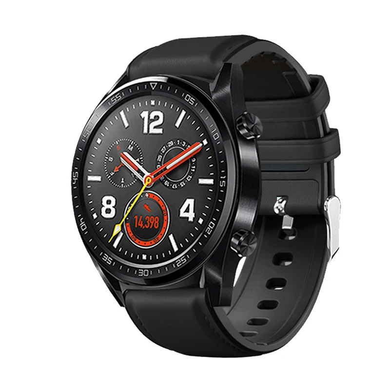 Ремешок 22 мм для samsung galaxy watch 46 мм S3 Frontier/классические часы huawei gt 2 46 мм ремешок из натуральной кожи Аксессуары для часов