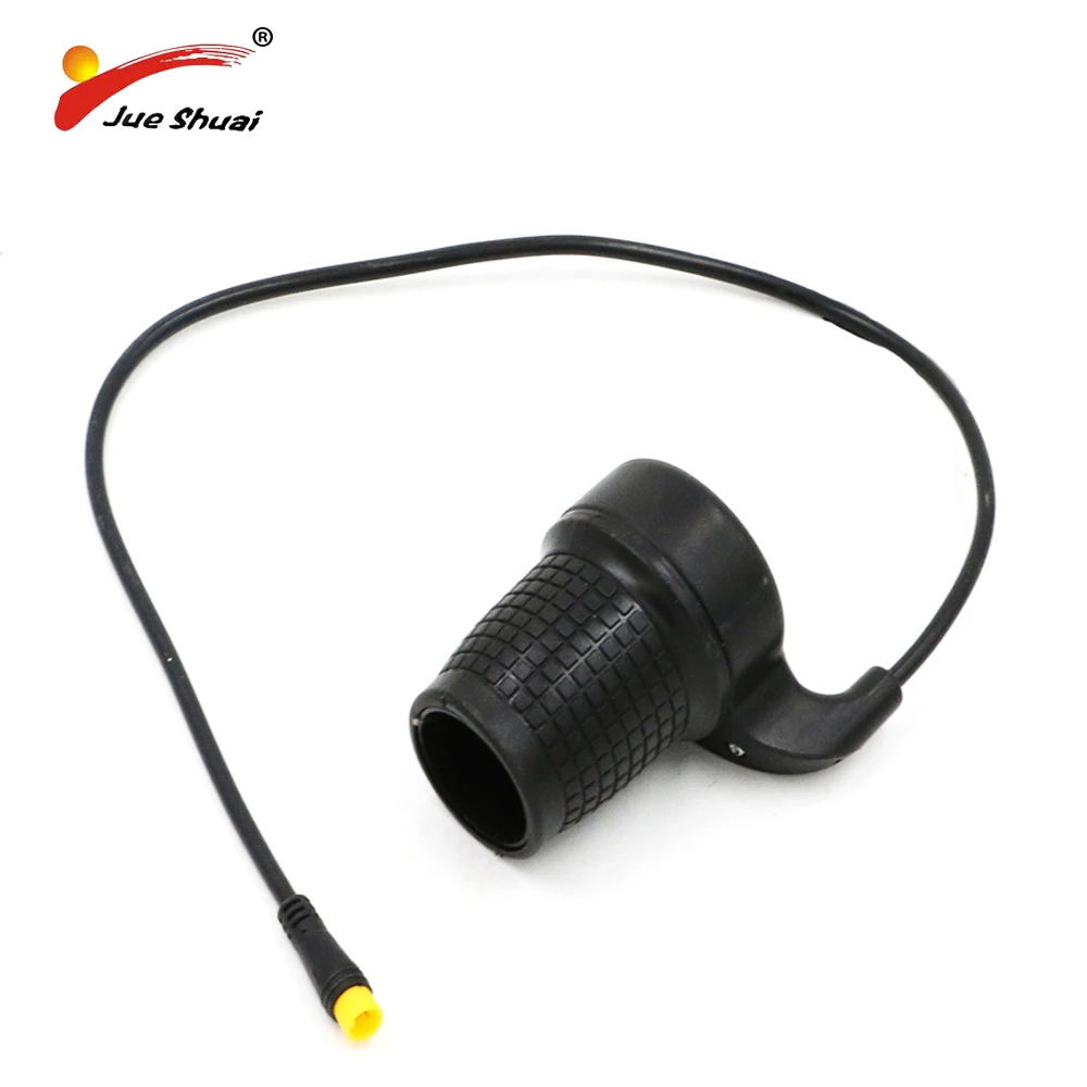 Sale Electric Bike Twist Throttle Ebike Grip Throttle With Two Different Connector E-bike Accelerator 36V Give Grip On Promotion 2 Sale Electric Bike Twist Throttle Ebike Grip Throttle With Two Different Connector E-bike Accelerator 36V Give Grip On Promotion 2