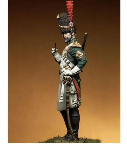 Новая несобранная модель из смолы 1/24 Sapper of the Guard-75 мм игрушки сделай сам