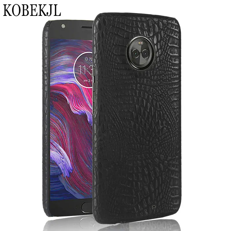 For Motorola Moto X4 Case MotoX4 Hard PU Leather Back Cover Phone Case For Moto X4 X 4 4th XT1900 XT1900-1 XT1900-5/7 Case Cover