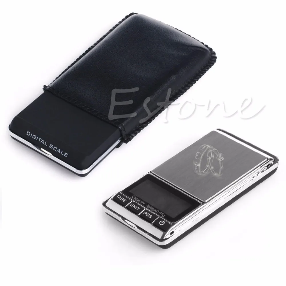 

New Portable 500g x 0.01g Digital Scale Mini Electronic Jewelry Pocket Gram LCD