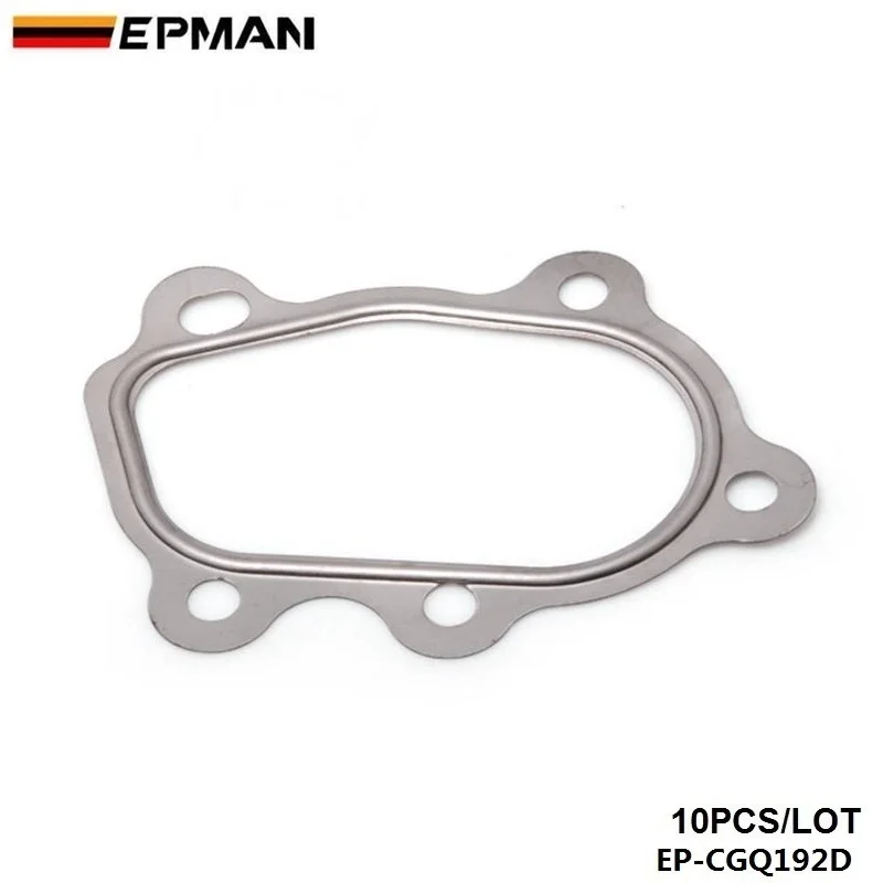 

10PCS/LOT For T25 T28 Turbocharger Gasket fitting Garrett Turbo GT25 5 Bolt EP-CGQ192D