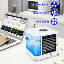 Portable Air Conditioner Fan Conditioning Fan Evaporative Air Circulator Cooler Air Conditioner Cooling Fan Humidifier Noiseless