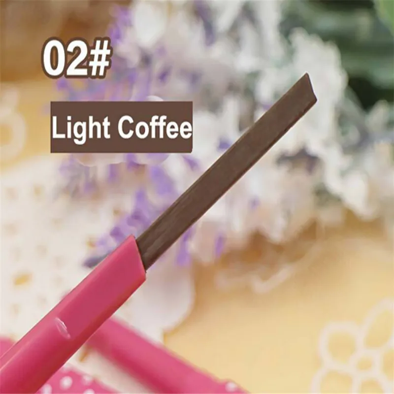 Карандаш для бровей натуральный водонепроницаемый Вращающийся, автоматический карандаш для бровей косметический карандаш для бровей карандаш WH998
